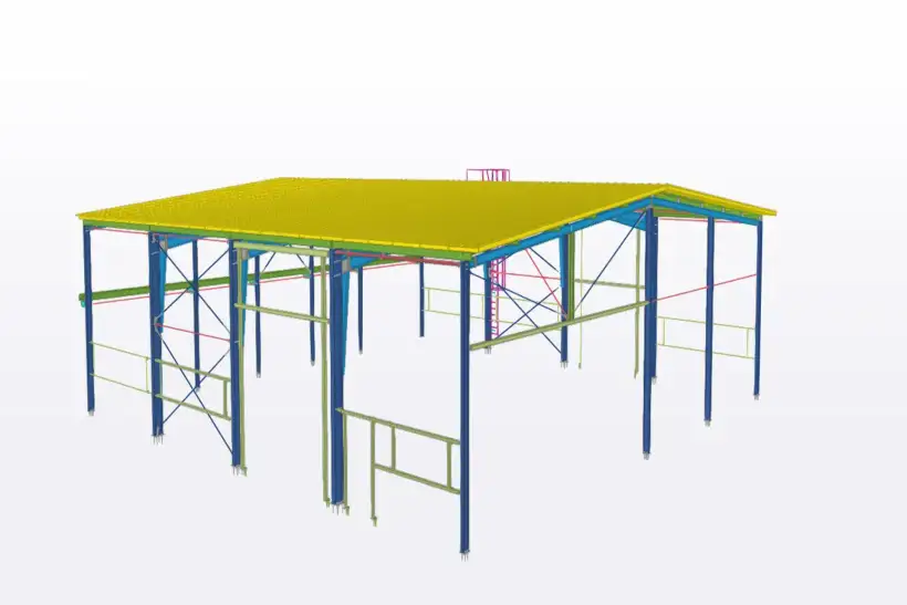 tekla-model-Babice-Soieta-Tech