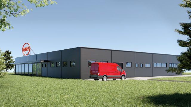 Sales and Service Hall of Motorcycles MVDILY Zašová visualization 04