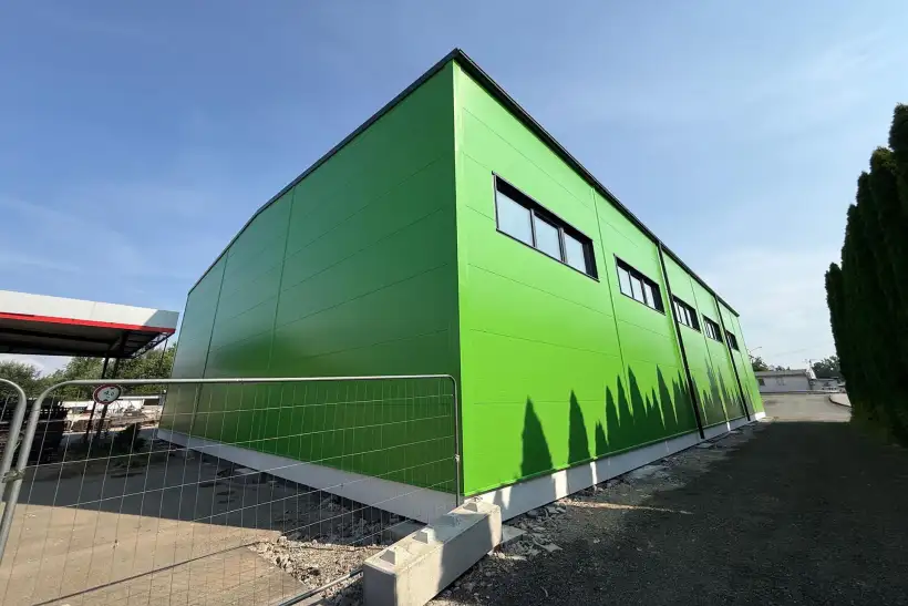 Production and storage hall in Karviná