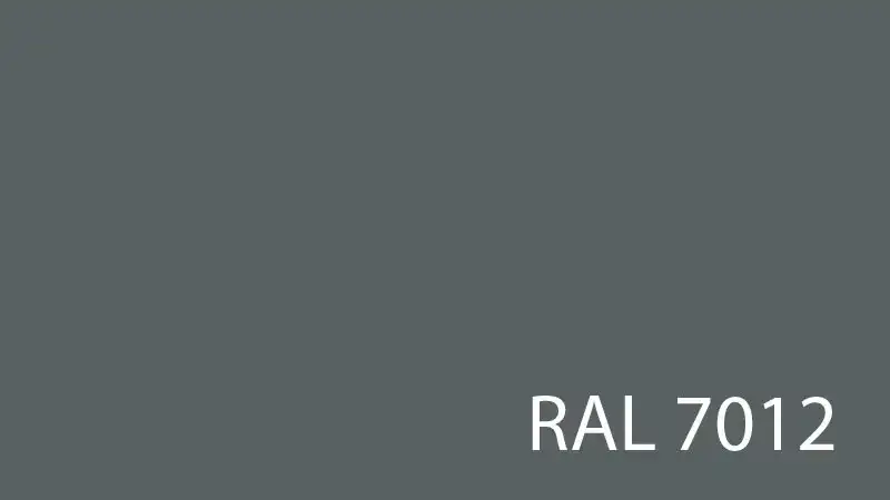 Barva RAL 7012 szary balastowy