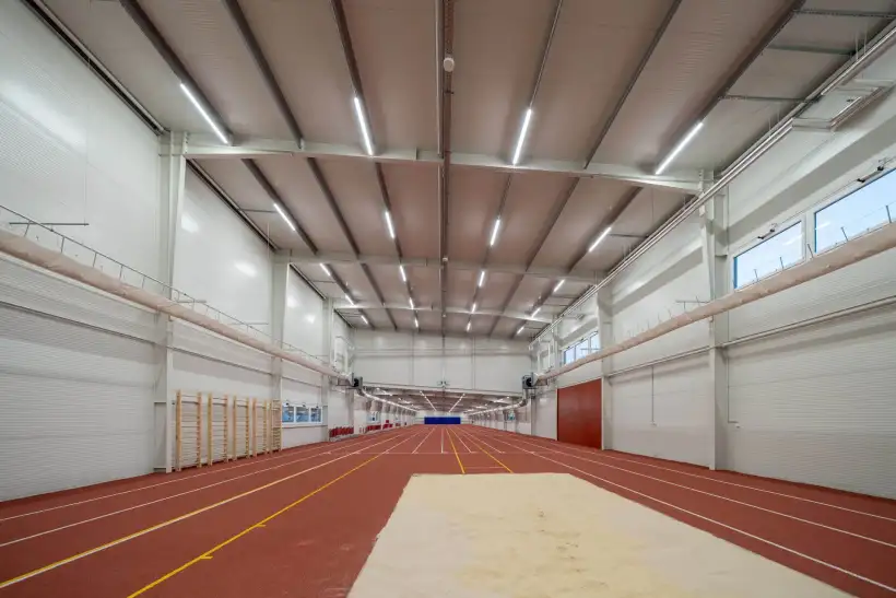 Atletický tunel vnitřní prostory TJ Spartak Třebíč