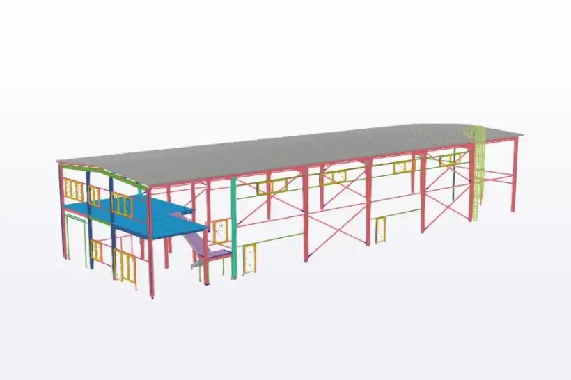 Warehouse hall with a mezzanine in Malhostovice near Brno